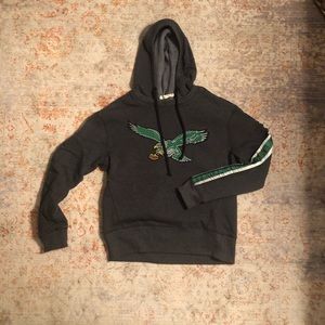 Junk food clothing Philadelphia eagles sweatshirt